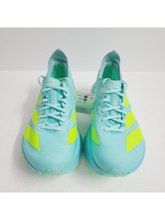 NEW Adidas Adizero Adios Pro 4 Running Shoes JR1251 Size 9.5 Flash Aqua